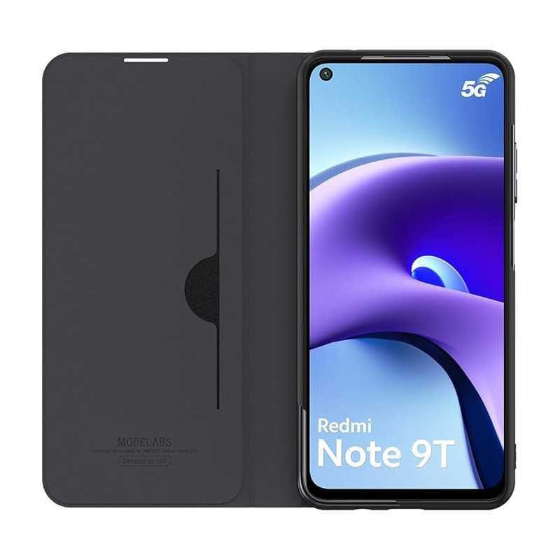Étui Rabat Portefeuille En Cuir PU 2 en 1 Modelabs WIFOLIO Xiaomi Note 9T (Made for Xiaomi) — Xiaomi · Smarty Paris 18e